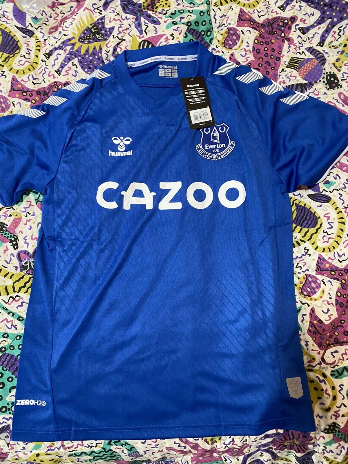 En este momento estás viendo Maglia Calcio Everton 2020/2021 , in Casa , Home premier League Taglia S Shirt