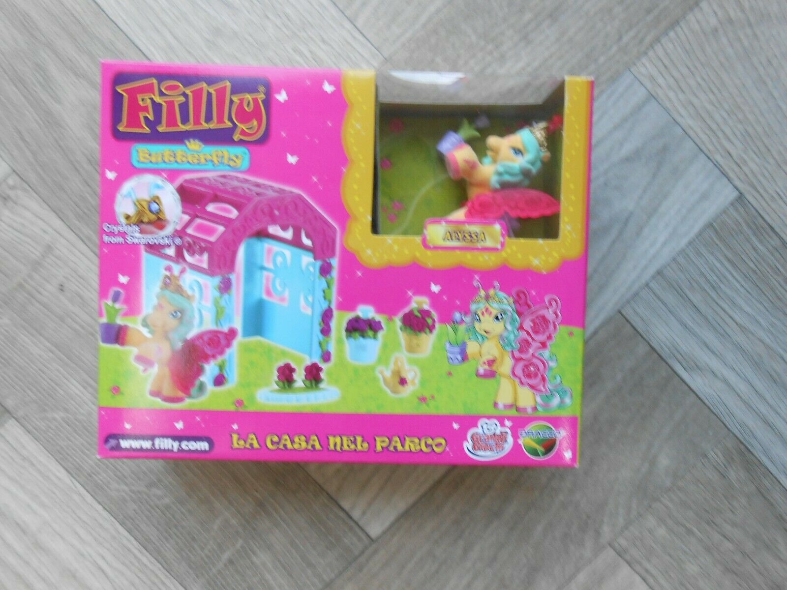 En este momento estás viendo Filly Butterfly la casa nel parco + alyssa–crystals from swarovski–new