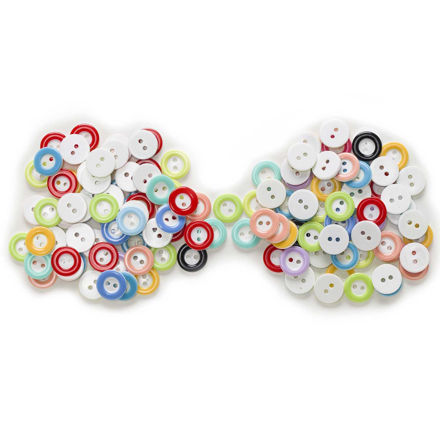 En este momento estás viendo 100pcs Mixed Round Resin Buttons for Sewing Scrapbooking Cloth Home Decor 12mm