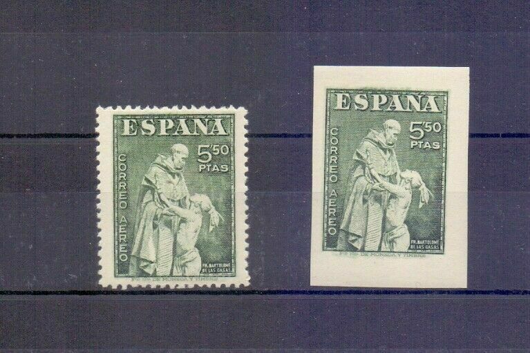 En este momento estás viendo 1946-FIESTA DE LA HISPANIDAD- PADRE LAS CASAS-EDIFIL- 1004**-CON Y SIN DENTAR