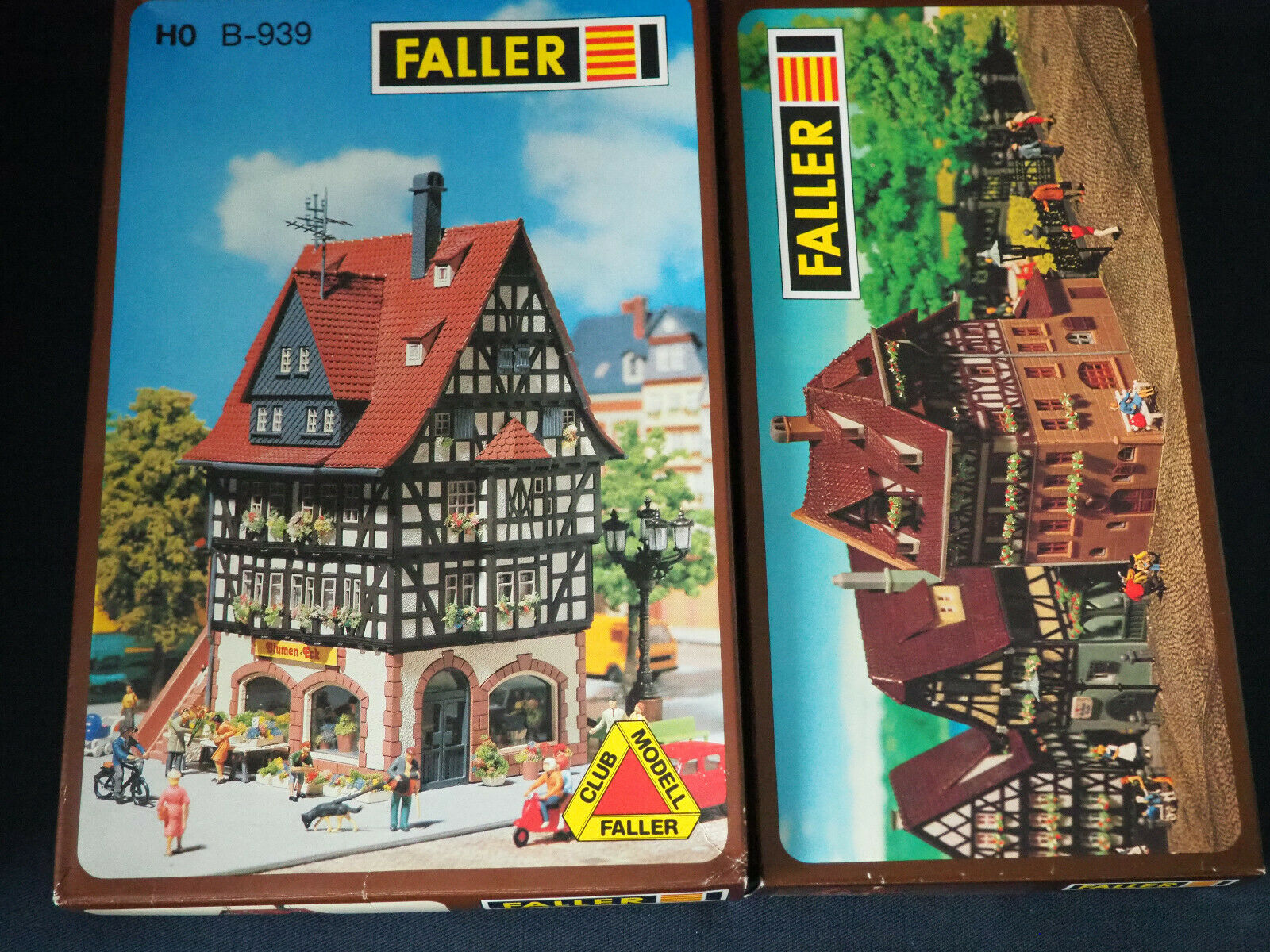 En este momento estás viendo FALLER H0 B-939 Fachwerkhäuser «Blumen-Eck» u. B-932 «Dürer-Haus» – NEU