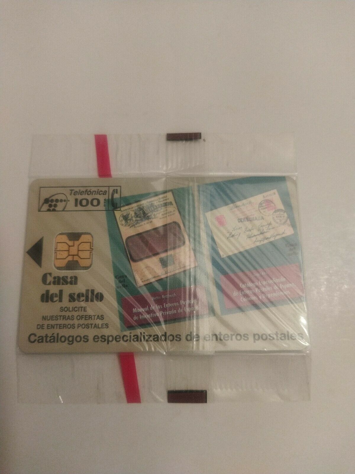 Lee más sobre el artículo Tarjetas telefonicas. PROMOCIÓN PRIVADA. CASA DEL SELLO. PR-091. MUY RARA.