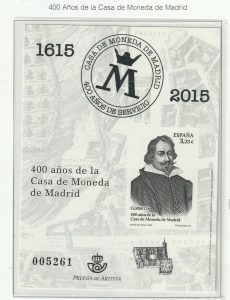 Lee más sobre el artículo PRUEBA DE LUJO  124 ** 400 AÑOS DE LA CASA DE LA MONEDA DE MADRID