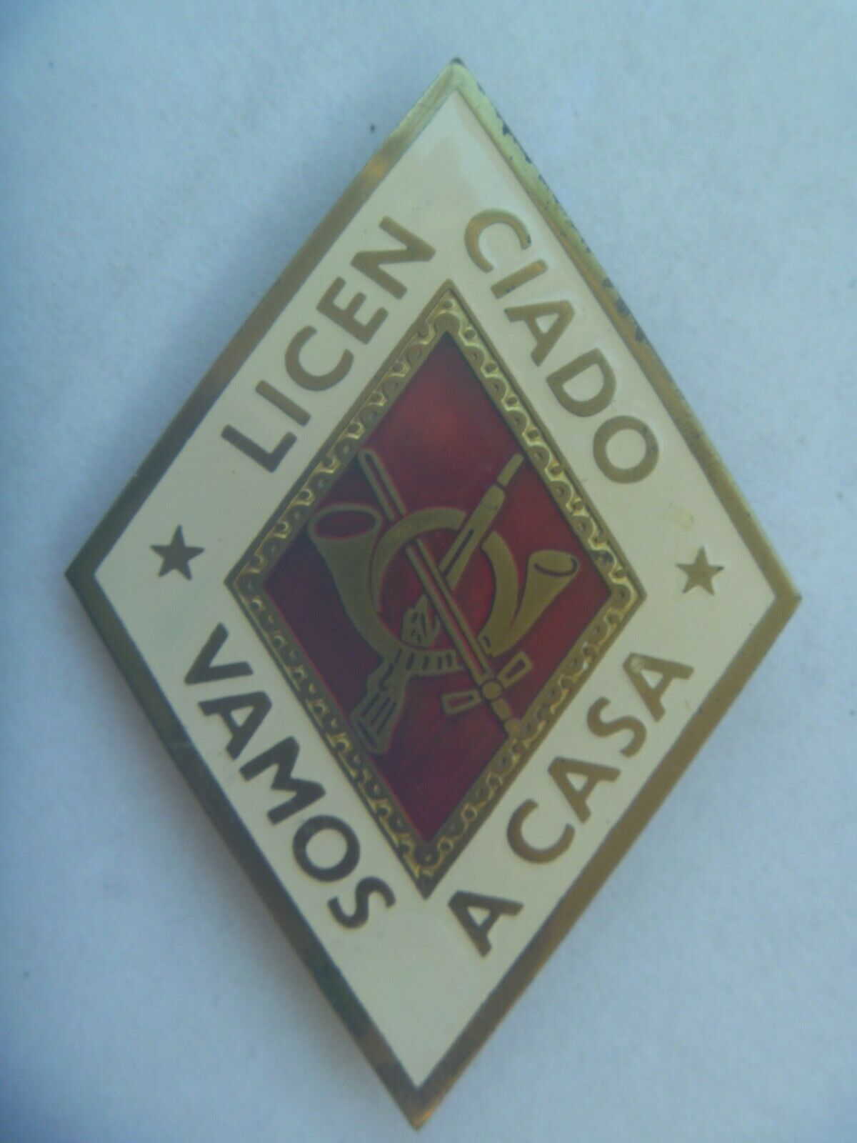 En este momento estás viendo ROMBO – EMBLEMA DE LICENCIADO DE INFANTERIA , VAMOS A CASA. EPOCA DE FRANCO