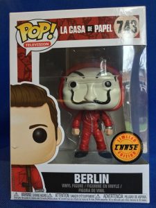 Lee más sobre el artículo Figura de vinilo Funko POP!, la Casa de papel/dinero Heist, Berlín, #743, Chase