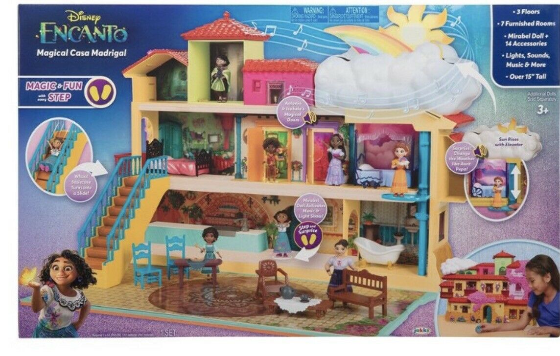 Lee más sobre el artículo ✅ nuevo ✅ Disney 🚀 encanto mágico House Casa Madrigal Playset Casa-envío rápido!